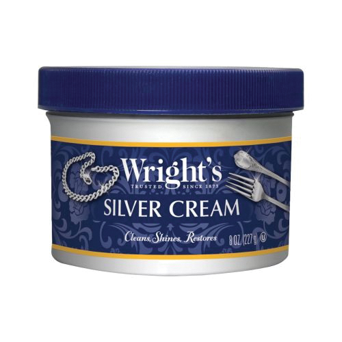 Wright's 14 Silver Cream, 8 oz, Paste, Mild, Solid Pink