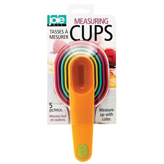 HIC Joie Series 26802 Measuring Cup, Plastic, Assorted