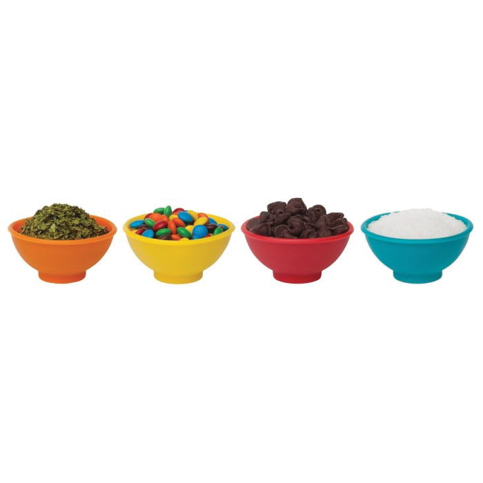 Mrs. Anderson's Baking 43757 Baking Pinch and Prep Bowl, 2.3 oz, 2-5/8 in Dia, Silicone