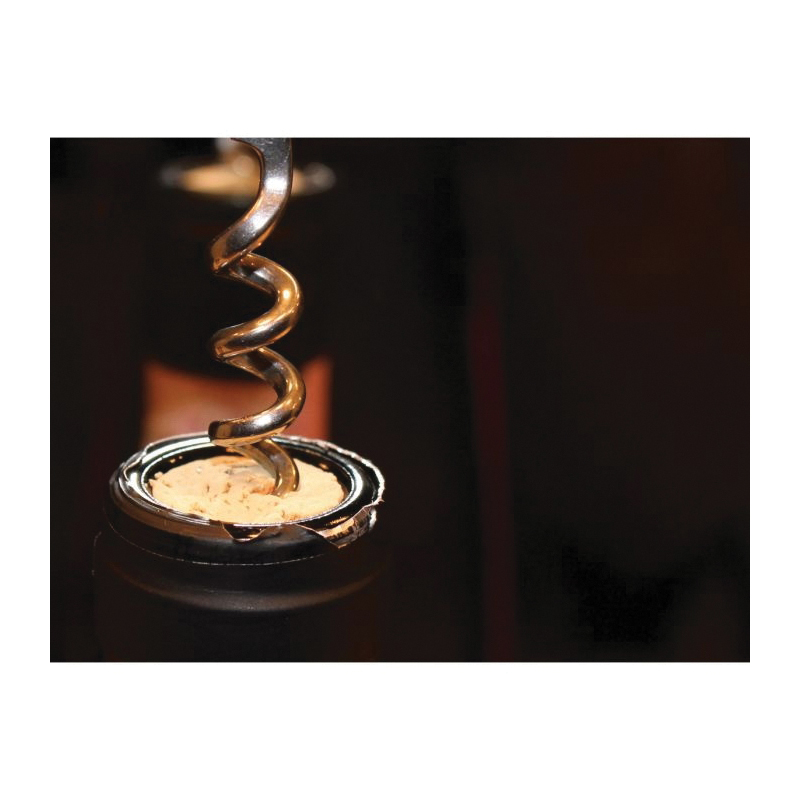 Fante's Uncle Damiano's Series 26RT Corkscrew, ABS Plastic/Steel, Nickel-Plated