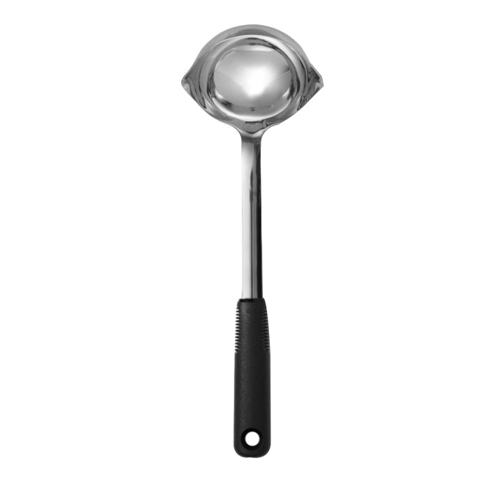11283400 Ladle, 11.9 in OAL, Stainless Steel, Polished