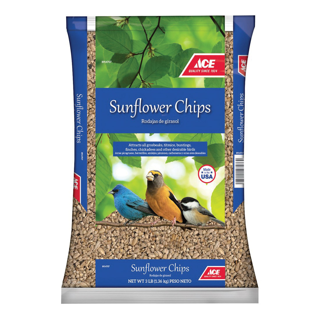 ACE 100213835 Wild Bird Food, 3 lb Bag - 2