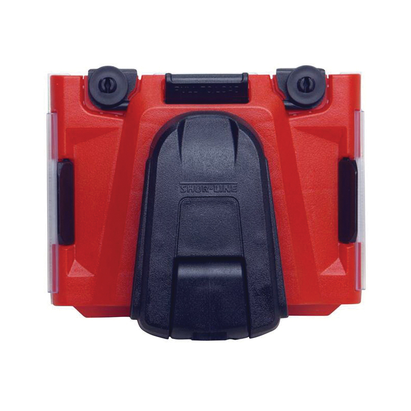 Shur-Line 2006562 Paint Edger, Plastic Pad, Black/Red