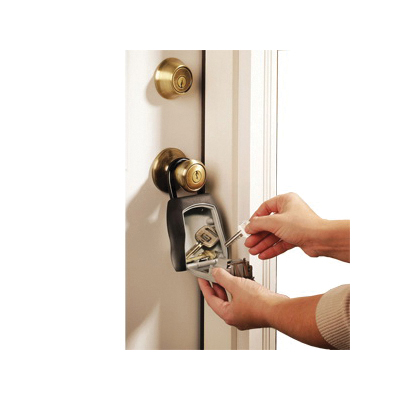 Lock Box, Master Lock, Metal, 4-3/16 in H x 2-7/8 in W x 1 in THK Dimensions - 2