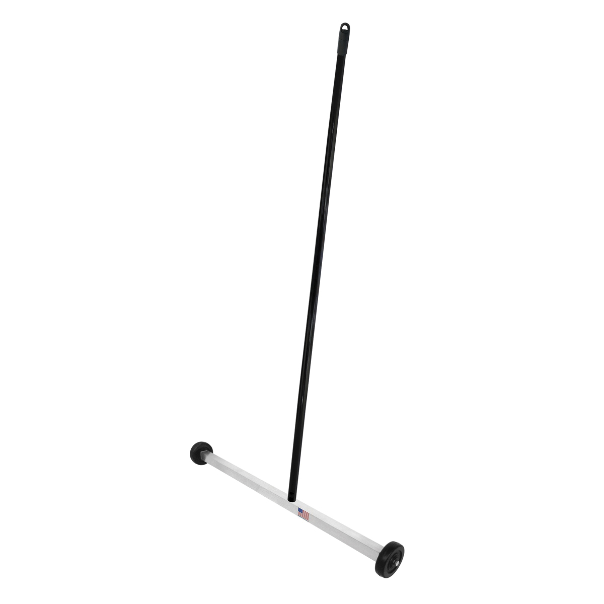 Magnetic Floor Sweeper, Magnet Source, 30 in W, 43 in Handle, 55 lb Magnet Strength - 2