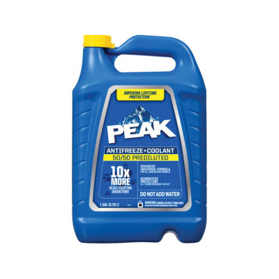 Peak PKPB53 Anti-Freeze and Coolant, 1 gal, Bottle, Yellow - 1