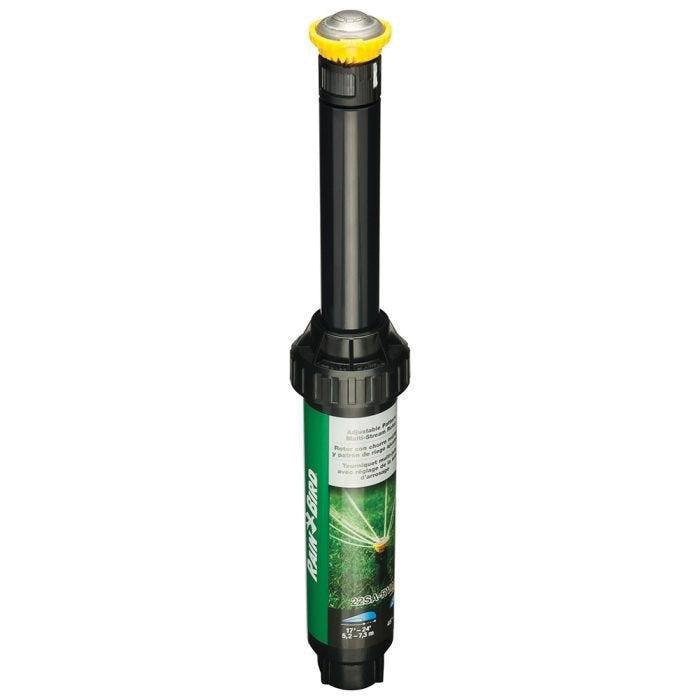 22SAPROPR Mini Pop-Up Rotor Sprinkler, 1/2 in Connection, FNPT, 4 in H Pop-Up, 17 to 24 ft, Adjustable Nozzle