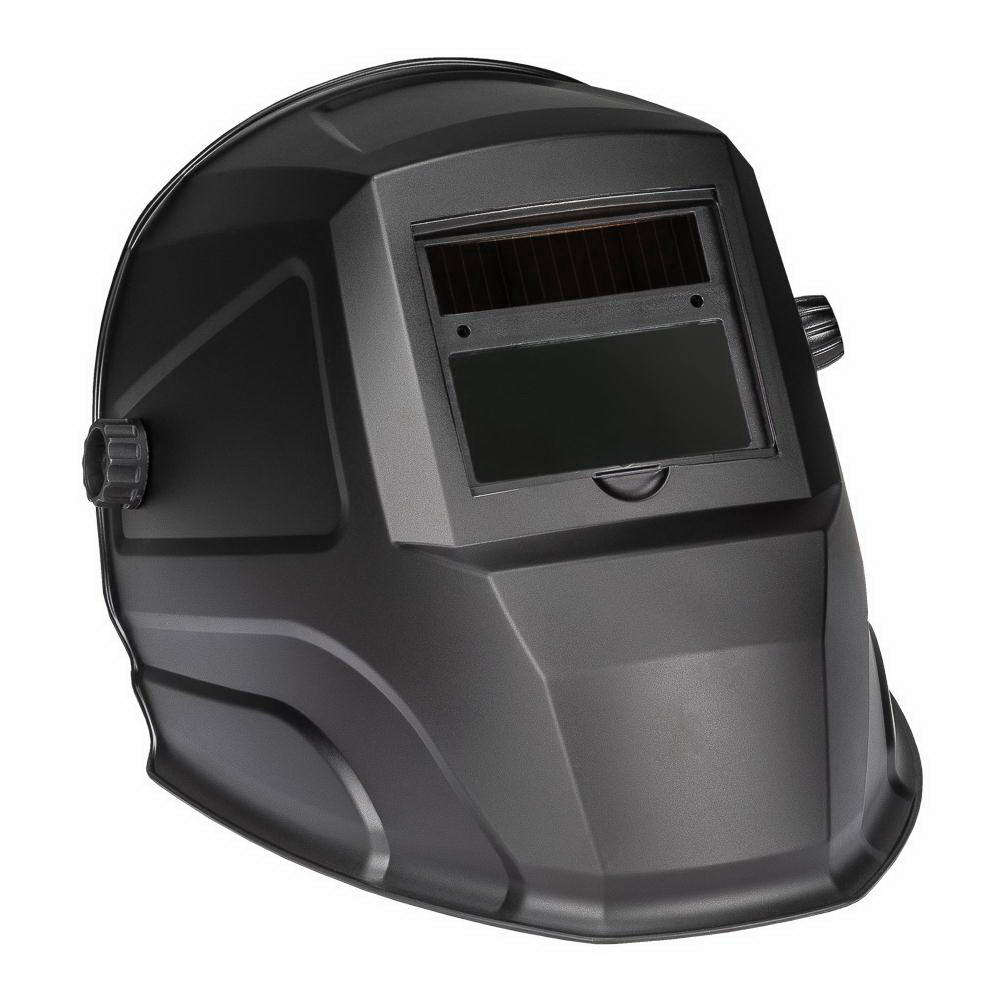 Forney 55857 ADF Welding Helmet, 5-Point Ratchet, Dual Crown Strap Headgear, UV/IR, Variable Lens, 5.97 sq-in Viewing
