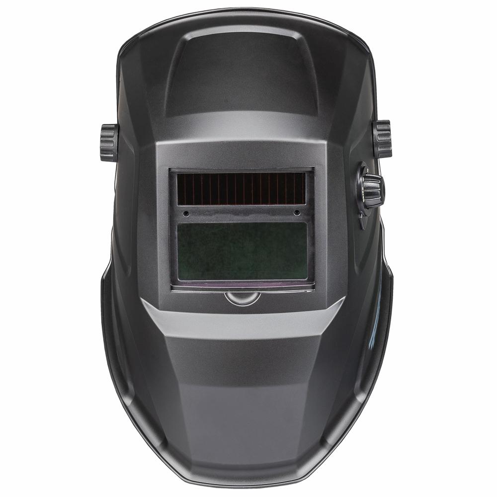 Forney 55857 ADF Welding Helmet, 5-Point Ratchet, Dual Crown Strap Headgear, UV/IR, Variable Lens, 5.97 sq-in Viewing