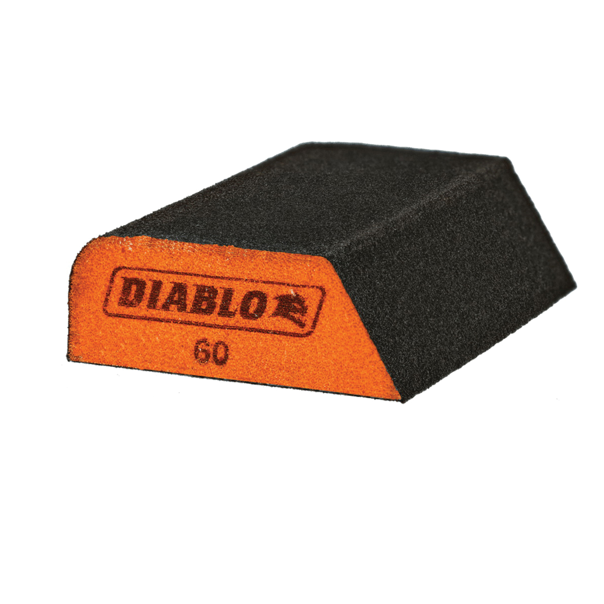 Diablo ENDURA-BOND DFBCOMBMED01G Dual Edge Sanding Block, 4 in L, 2-1/2 in W, 60 Grit, Medium