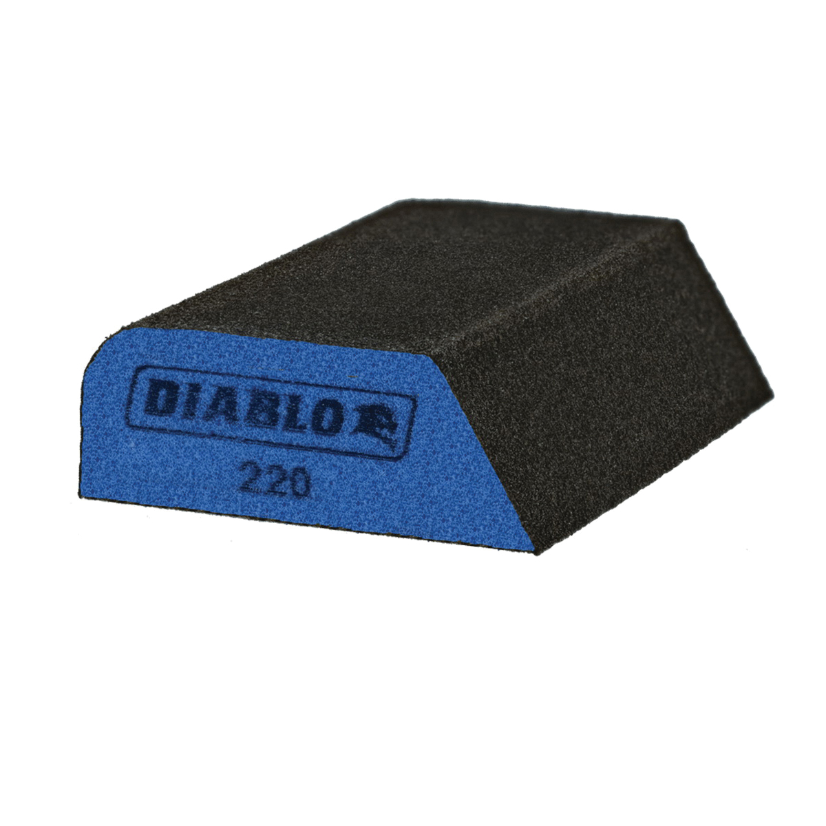 Diablo ENDURA-BOND DFBCOMBMFN01G Dual Edge Sanding Block, 4 in L, 2-1/2 in W, 220 Grit, Ultra Fine