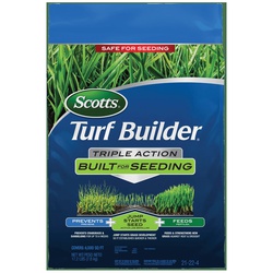 23001 Triple-Action Lawn Fertilizer, 17.3 lb Bag, Solid, 21-22-4 N-P-K Ratio