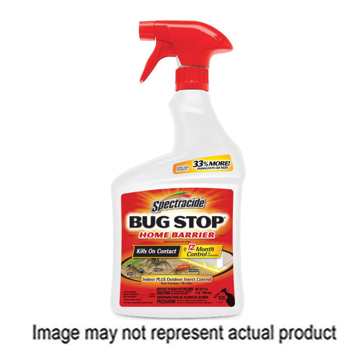 Bug Stop HG-96921 Ready-to-Use Barrier, Liquid, Spray Application, Indoors, Outdoors, Home, 64 oz