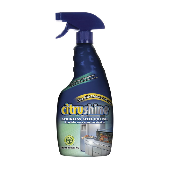 Citrushine 12-fl oz Citrus Stainless Steel Cleaner at