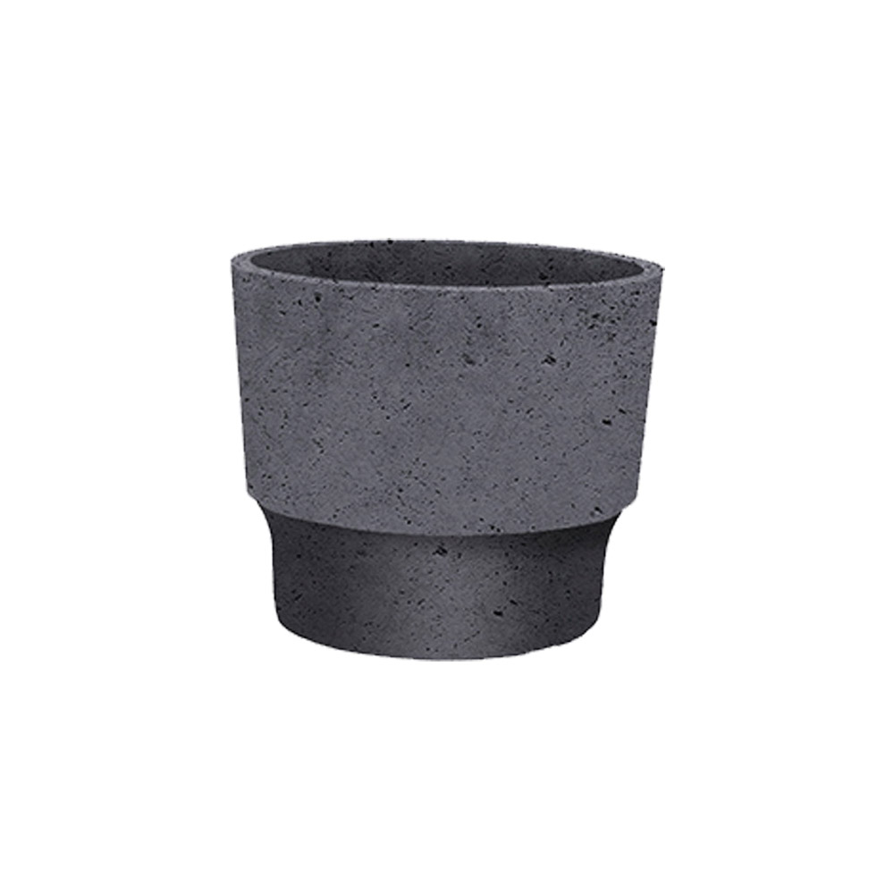 HC Companies SSP02500G28 Sprite Succulent Pot, 2.1 in H, 2-1/2 in W, Plastic, Faux Concrete