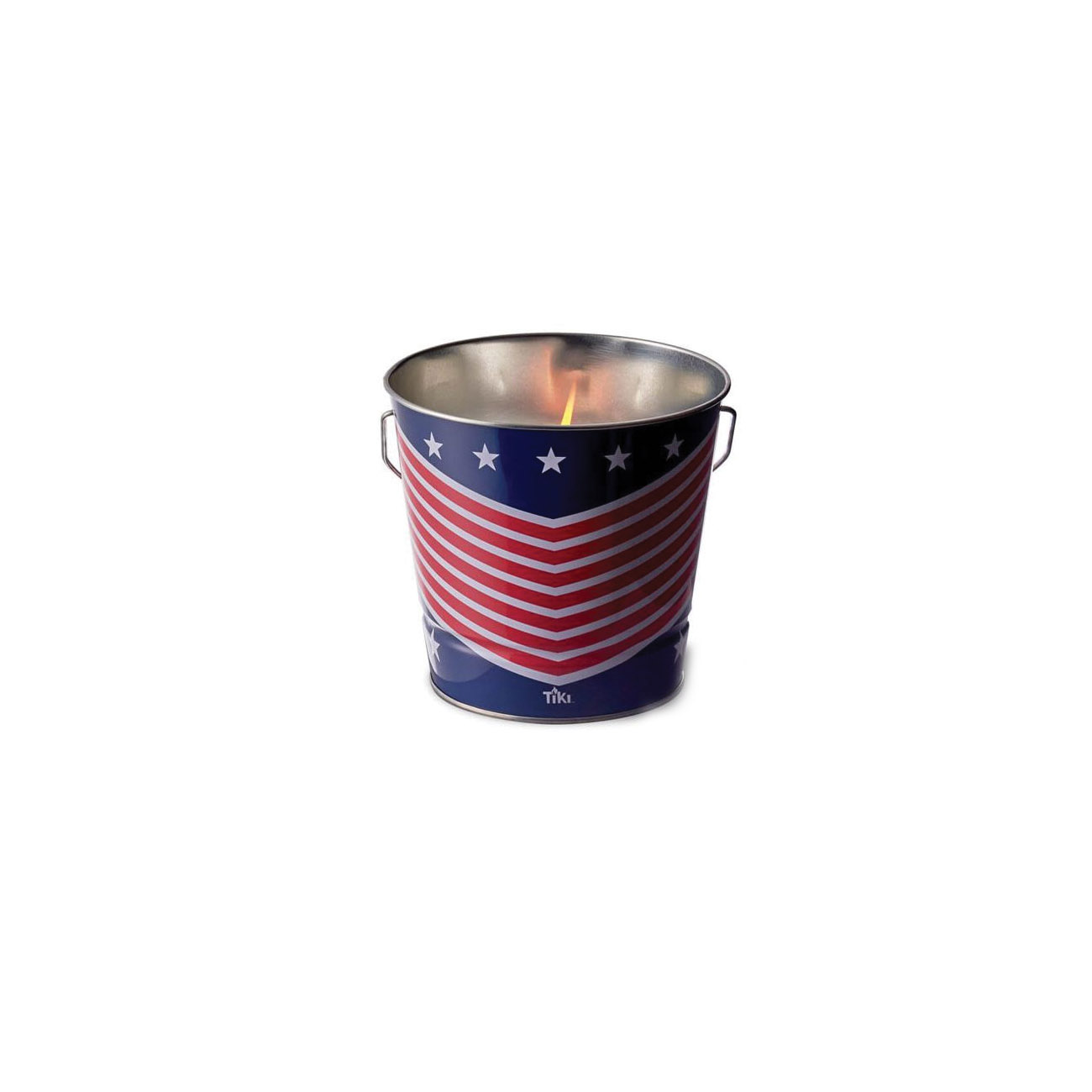 Tiki BiteFighter 1418104 Citronella Wax Bucket Candle, 35 hr Burn Time, 17 oz