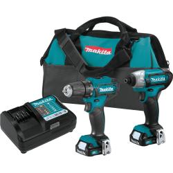 Makita CT232 Combination Tool Kit, Battery Included, 1.5 Ah, 12 V, Lithium-Ion