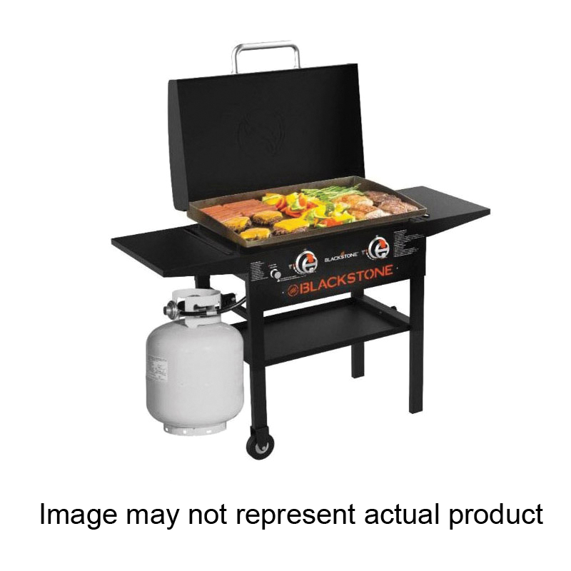 1883 Griddle with Hood, 34,000 Btu, Propane, 2-Burner, 524 sq-in Primary Cooking Surface