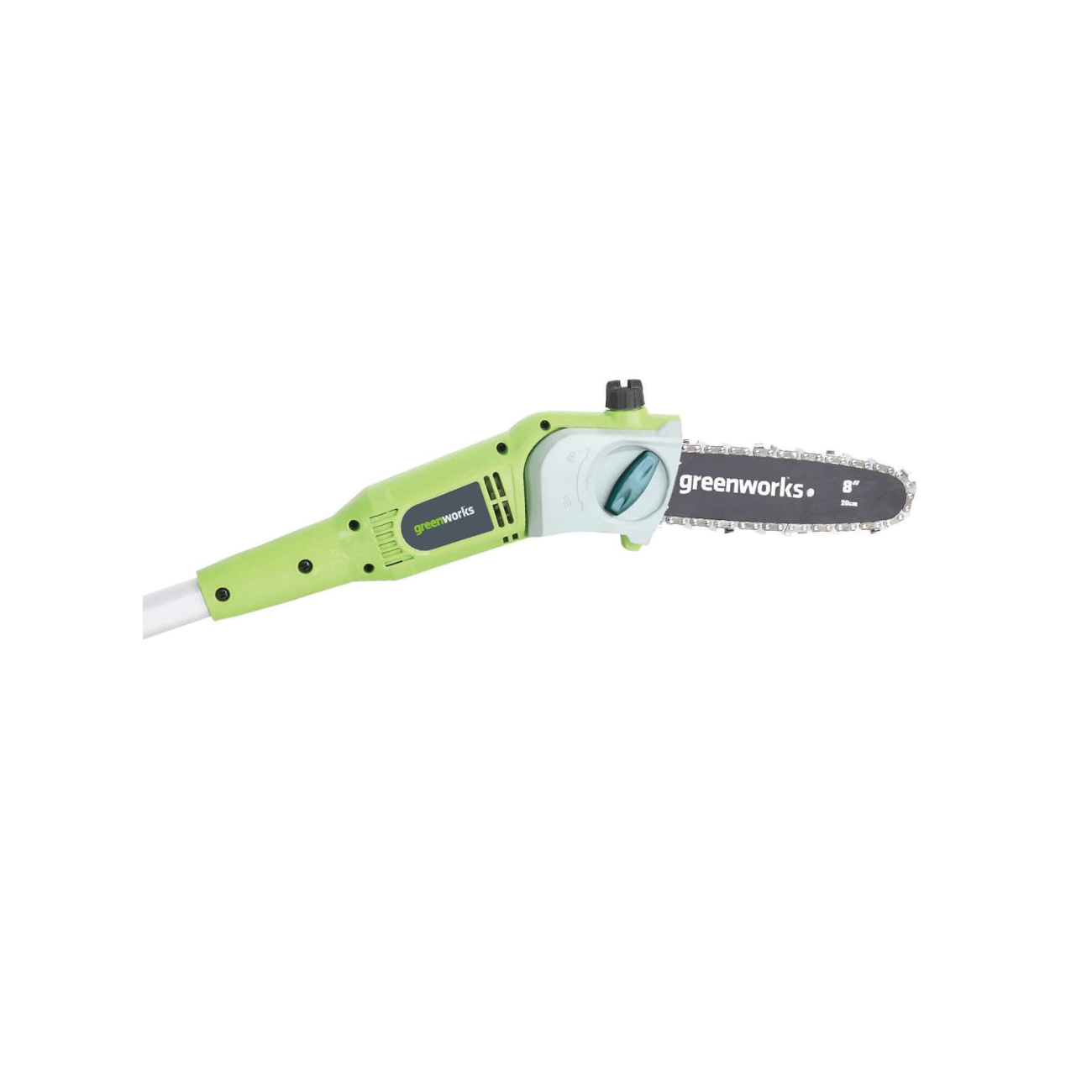 Greenworks 20192 Pole Saw, 6.5 A, 8 in Blade, Aluminum Pole, 95 in OAL - 2