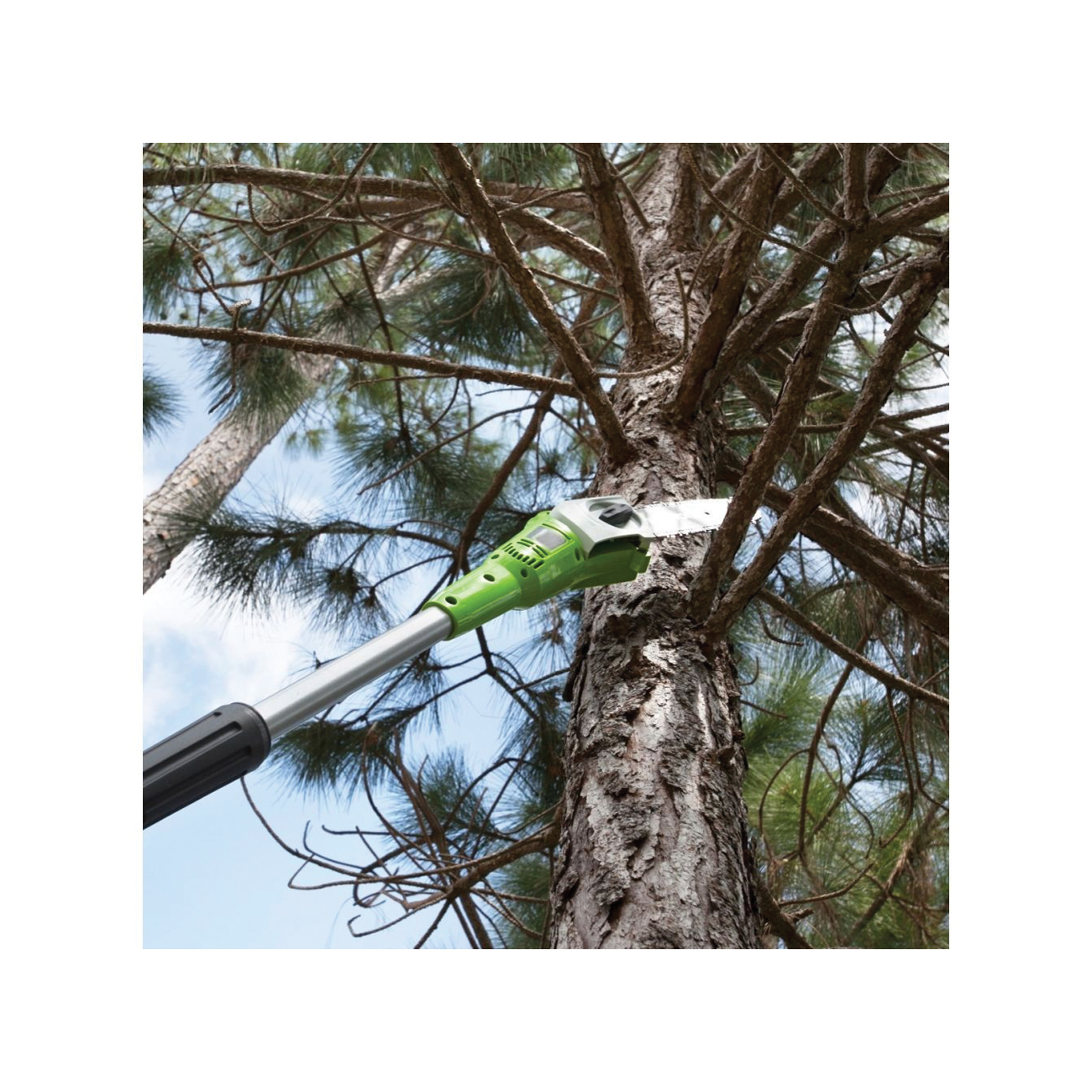 Greenworks 20192 Pole Saw, 6.5 A, 8 in Blade, Aluminum Pole, 95 in OAL - 3