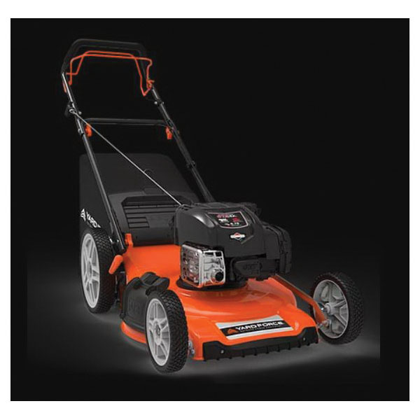 Yard Force Gas Self Propelled RWD Mower 163 cc 22 in W