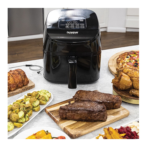 NUWAVE Brio 36121 Air Fryer, 4.5 qt Capacity, 600/900/1500 W, Digital Control - 2