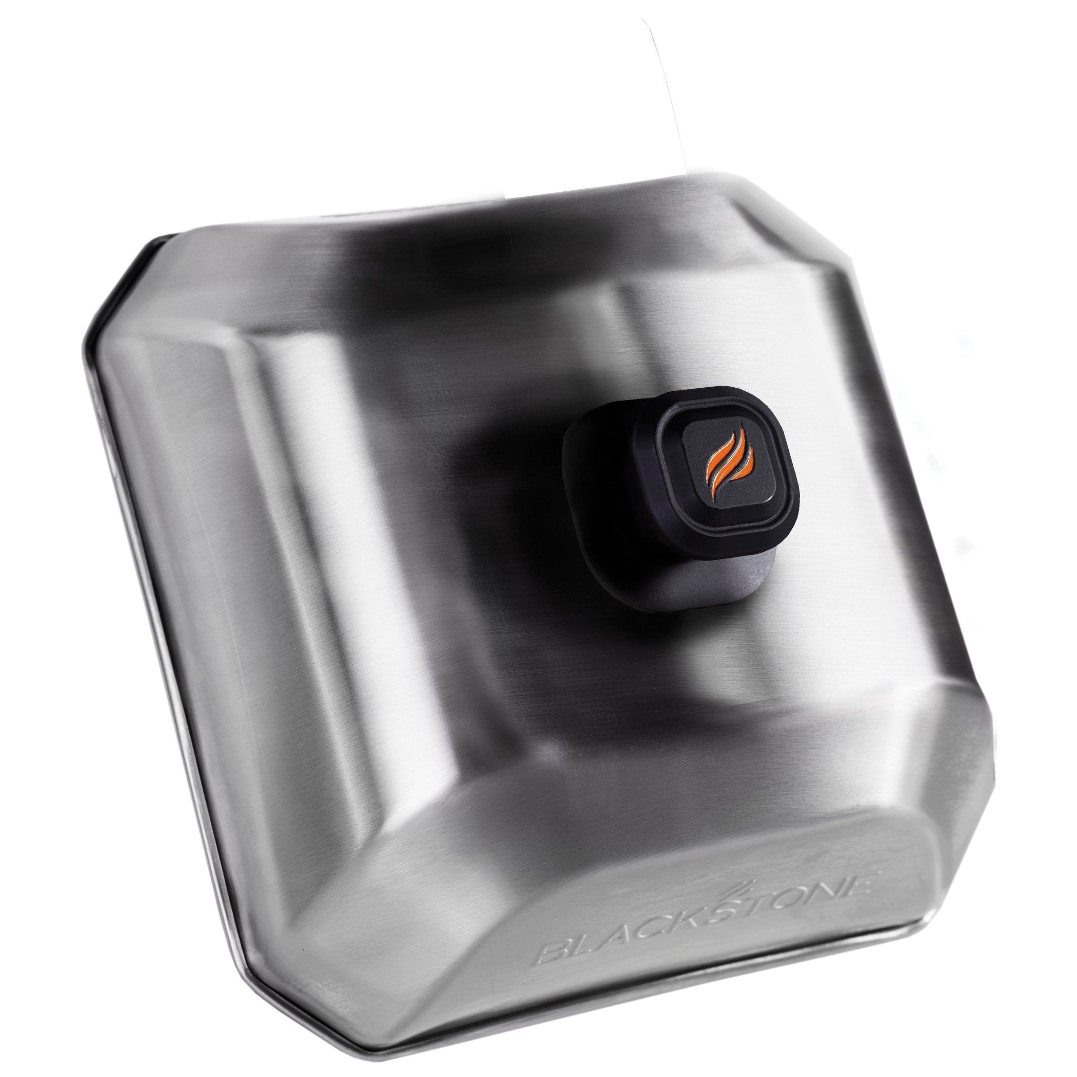 Blackstone 5327 Square Basting Dome, Stainless Steel, Silicone Handle, 10 in OAL - 2