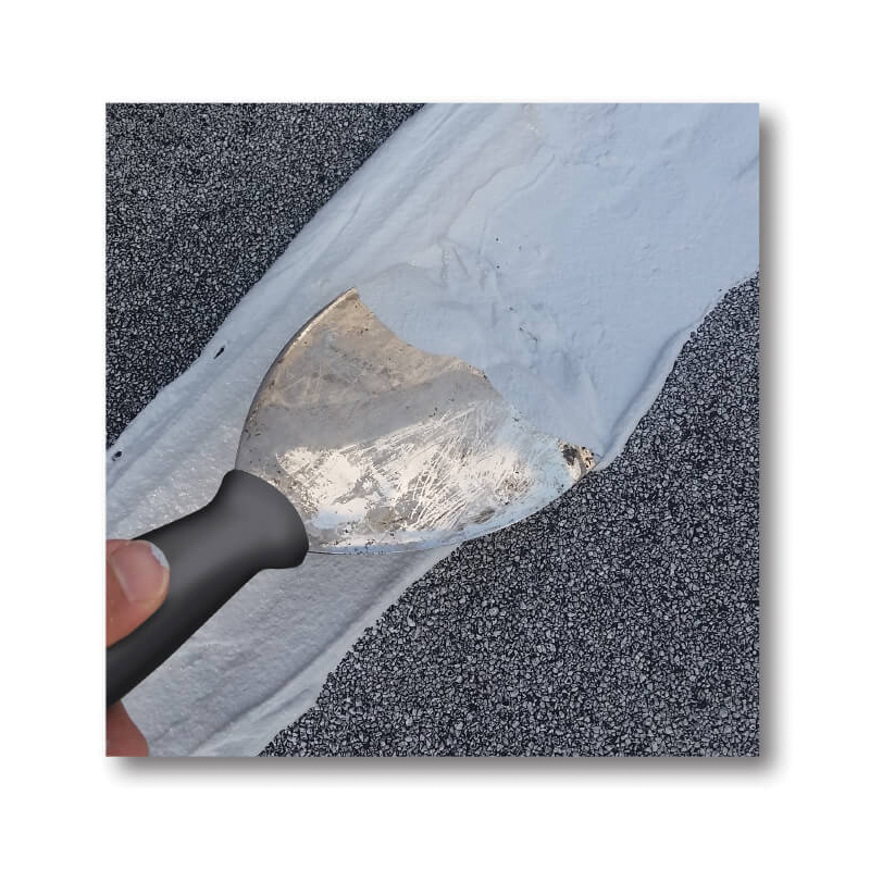 Silicone Roof Patch, Gaco, Gray, Liquid, 2 gal - 2