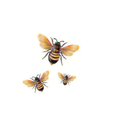 Regal Art & Gift 12901 Wall Decor Set, Luster Bee, Metal, Gloss