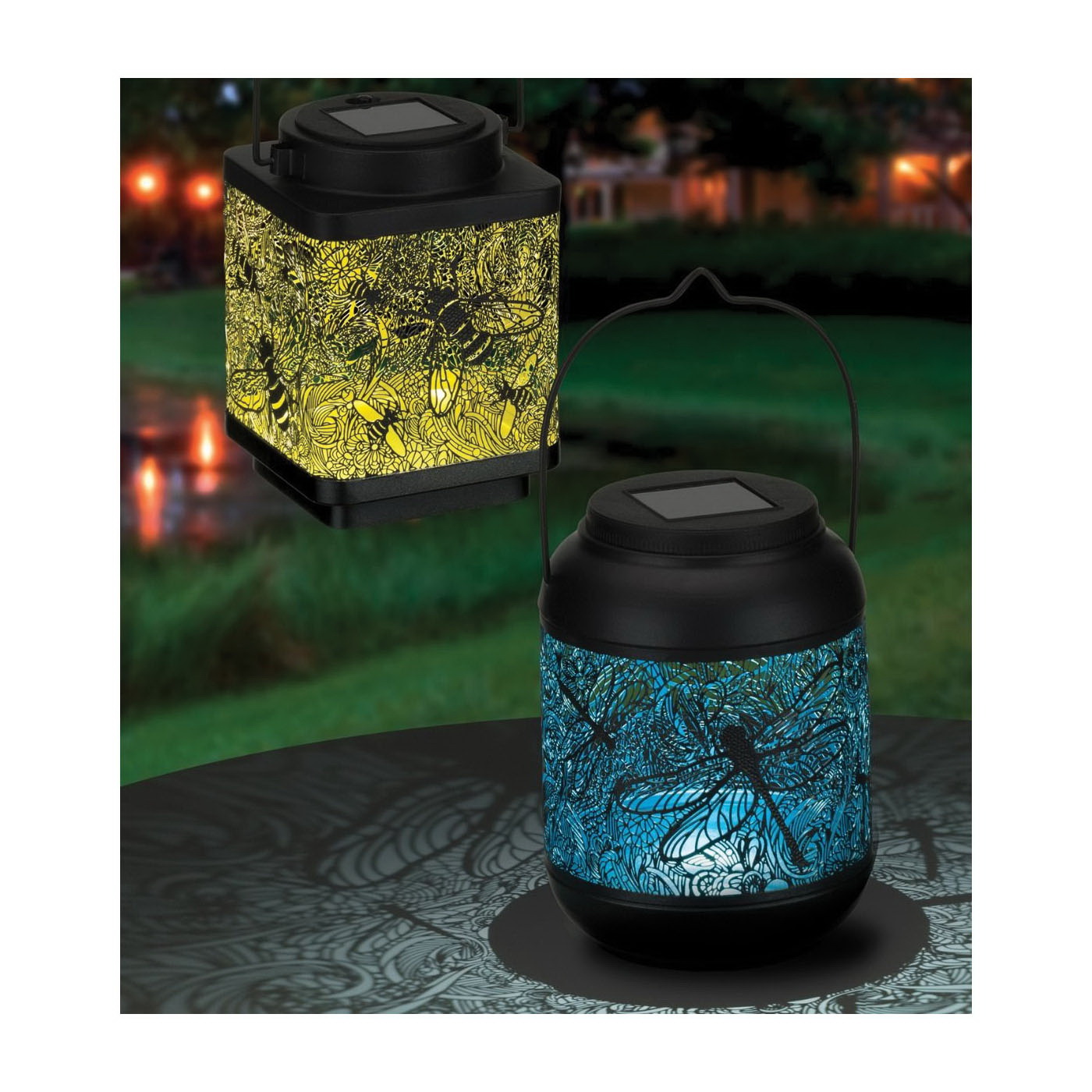 Regal Art \u0026 Gift 12976 Small Dragonfly Shadow Lantern, So..., image size:1400x1400