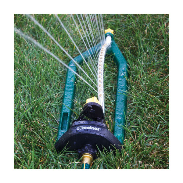 Easygrow Oscillating Sprinkler, Melnor, 3400 sq-ft, ABS/Brass/Metal - 2