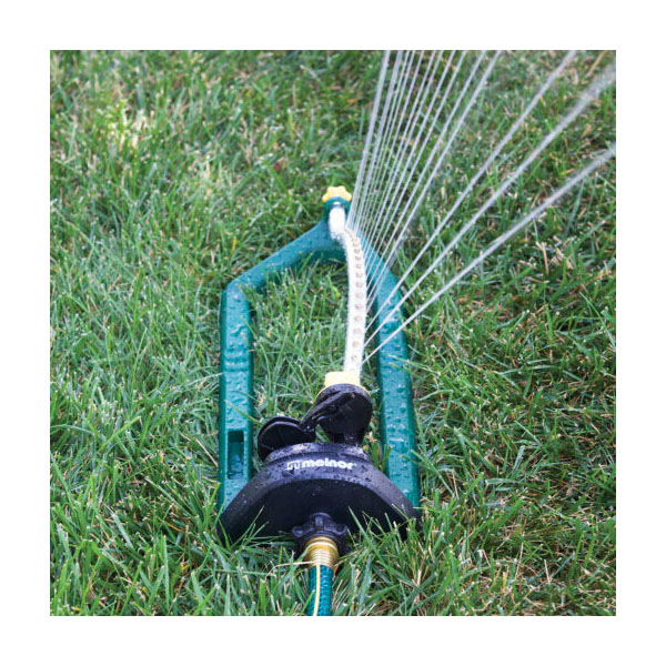 Easygrow Oscillating Sprinkler, Melnor, 3400 sq-ft, ABS/Brass/Metal - 4