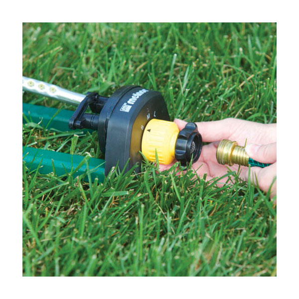 Easygrow Oscillating Sprinkler, Melnor, 3000 sq-ft, ABS/Metal - 4