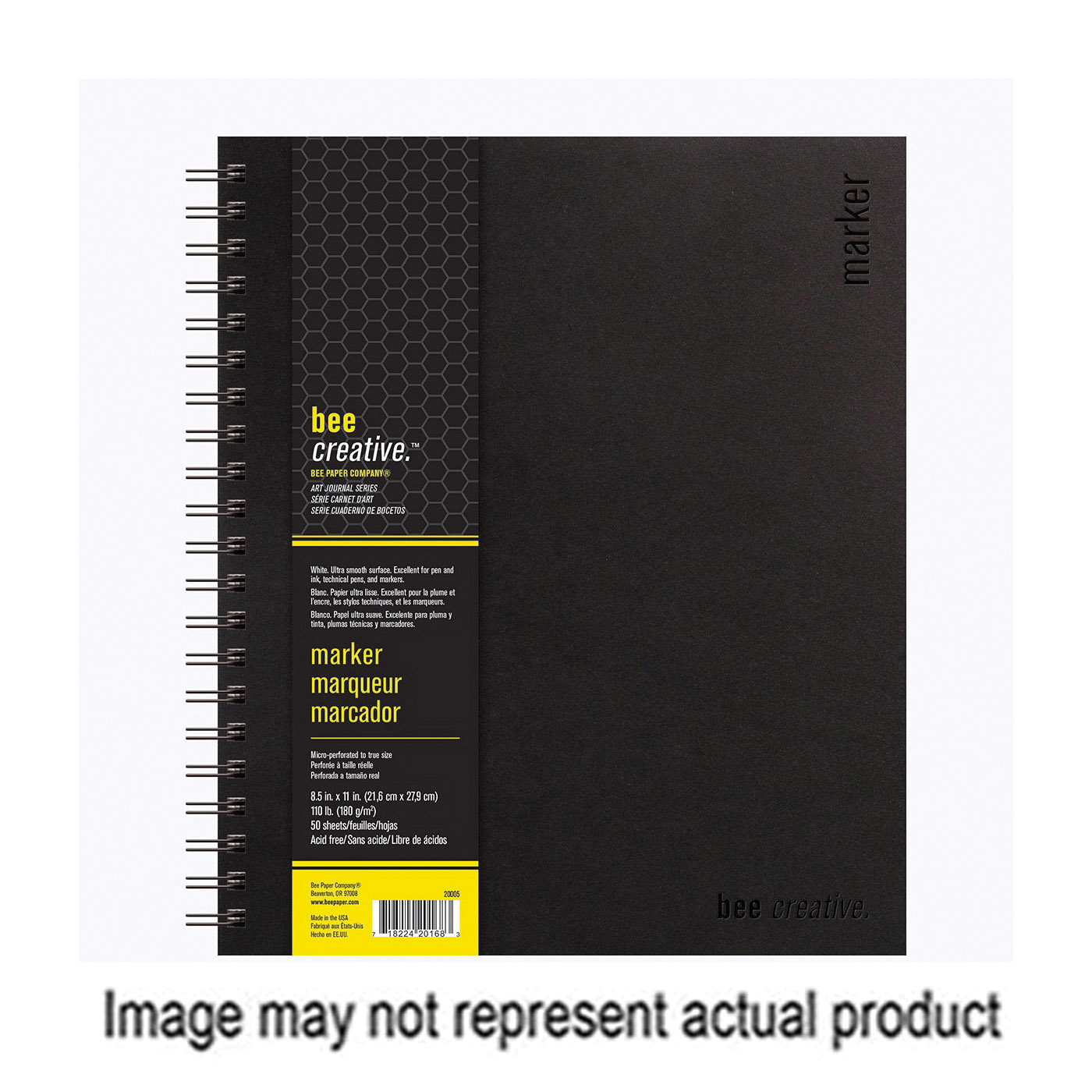 アート・デザイン・音楽 50 Products: Innovations in Design and M Bee Paper Creative Series BEE20003 Marker Art Journal, 8