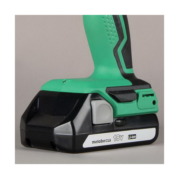Metabo HPT DS18DDXM Drill/Driver Kit, Battery Included, 18 V, 1.5 Ah, 1/2 in Chuck, Keyless Chuck - 5
