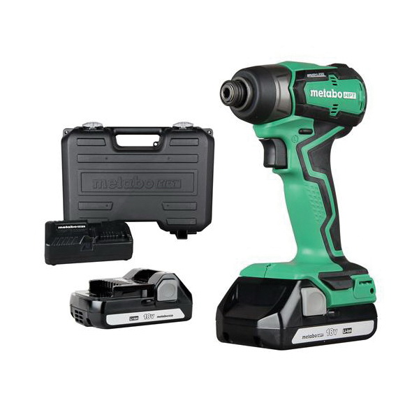WH18DDXM Impact Driver Kit, Battery Included, 18 V, 1.5 Ah, 1/4 in Drive, Hex Drive, 4000 bpm IPM