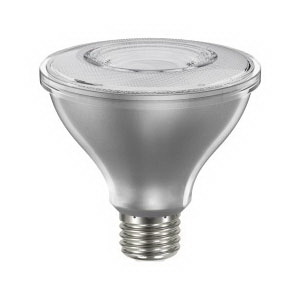 40914 Natural LED Bulb, Spotlight, PAR30 Lamp, E26 Lamp Base, Dimmable, Clear, Cool White Light