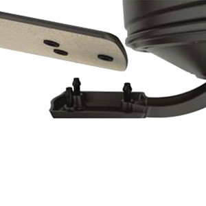 Crestfield Low Profile Ceiling Fan, Hunter, 42 in Dia, Bronze - 3