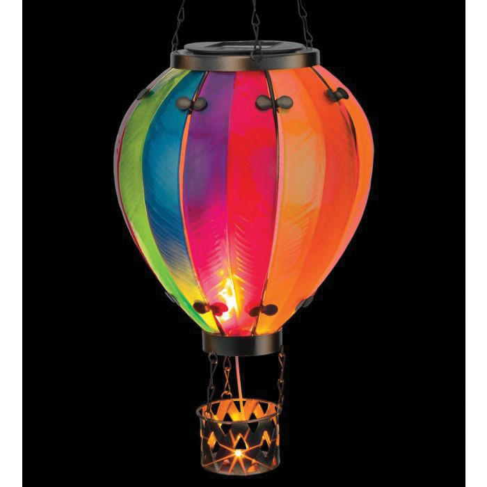 Regal Art & Gift Hot Air Balloon Solar Lantern