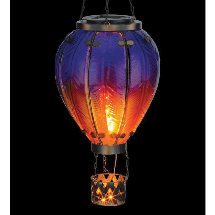 Regal Art & Gift Hot Air Balloon Solar Lantern