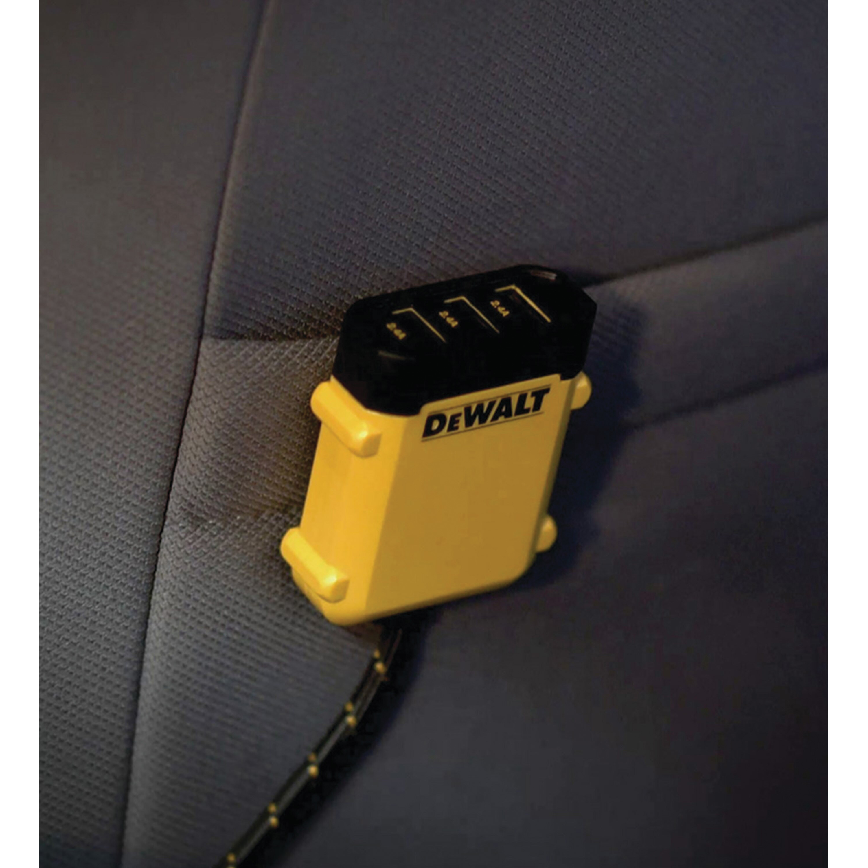 DEWALT DXMA1410475 Front and Back Seat Car Mobile Charger, 5-Output Connection, USB C, USB A Output
