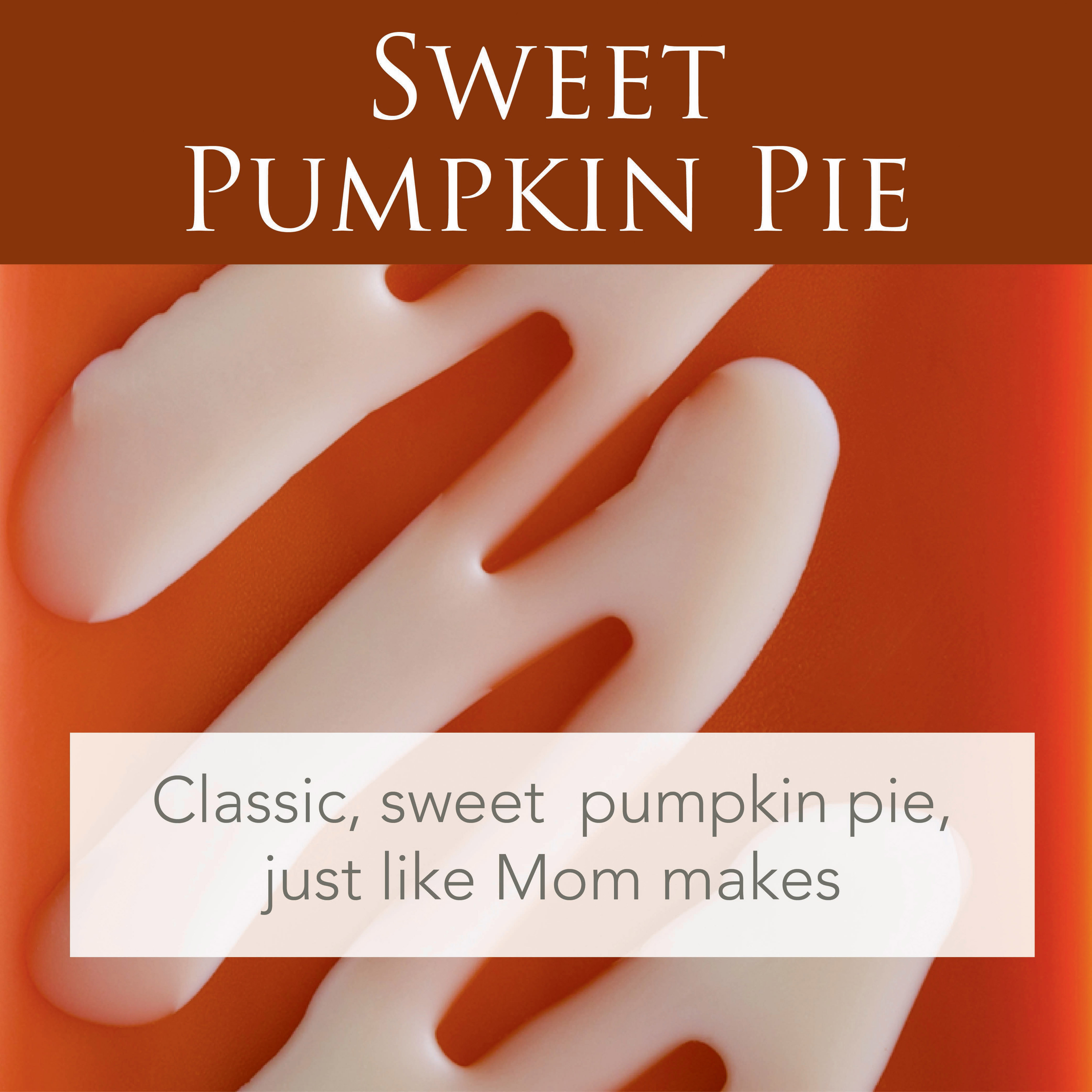 Airome Artisan 3700S Candle Melt Bar, 2.5 oz Candle, Sweet Pumpkin Pie Fragrance