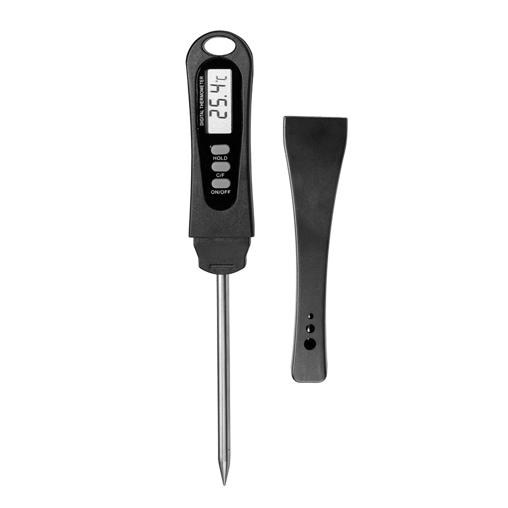40173Y Digital Meat Thermometer, LCD Display, Black