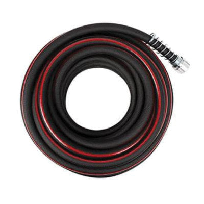 Neverkink Pro Commercial 8845-100 Water Hose, 5/8 in, 100 ft L, Vinyl, Black/Red