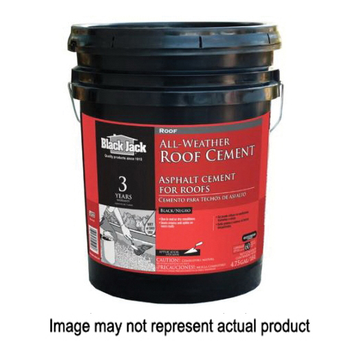 ETERNA-FLASH Series AP-3653 All-Weather Rubberized Flashing Cement, Black, Liquid Paste, 3 gal