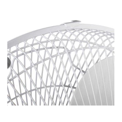 Best Comfort FS40-16JB-W Oscillating Pedestal Fan, 120 V, Plastic Blade, Metal Housing Material, Gray/White