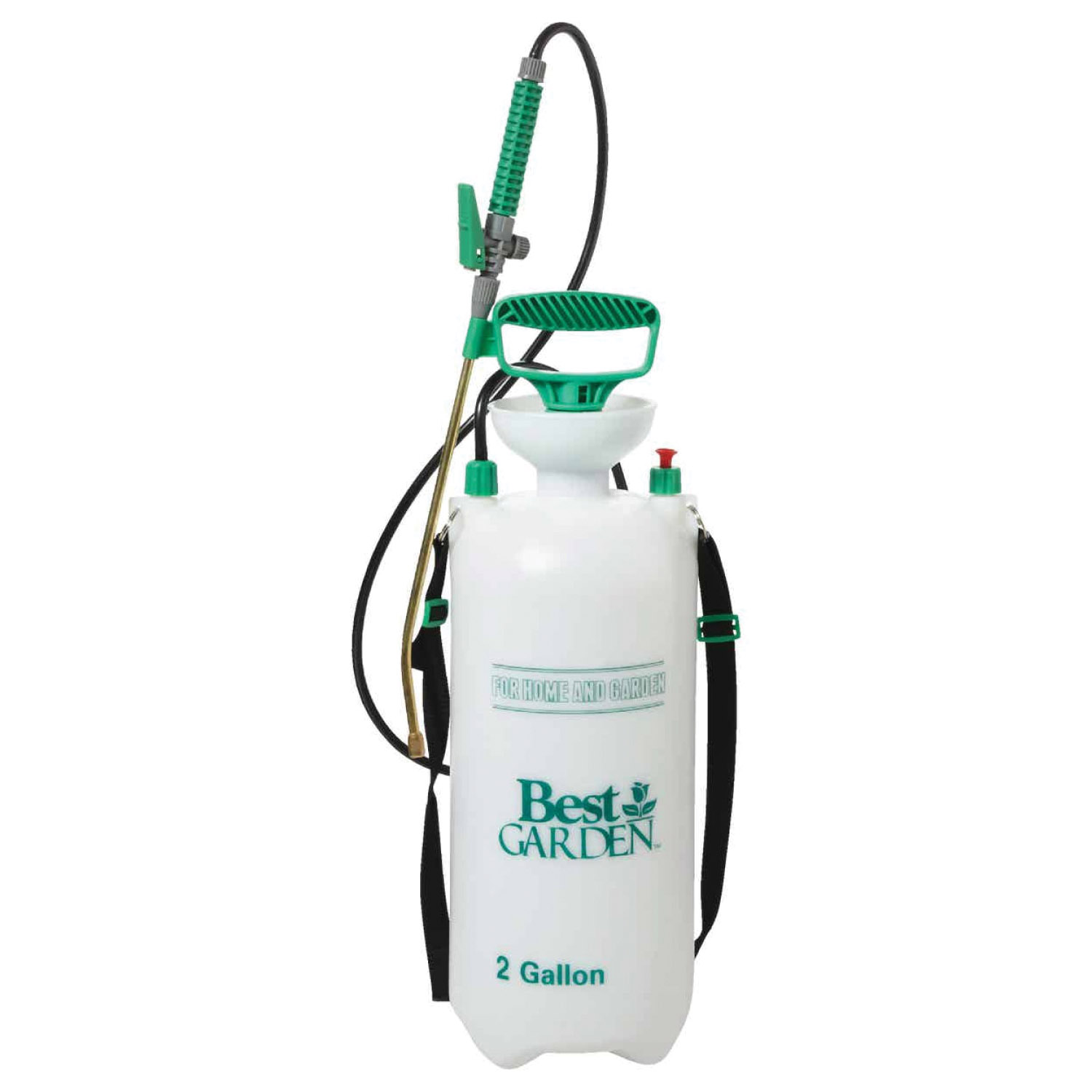 Best GARDEN SX-8B Tank Sprayer, 2 gal Tank, Polyethylene Tank, 53 in L Hose