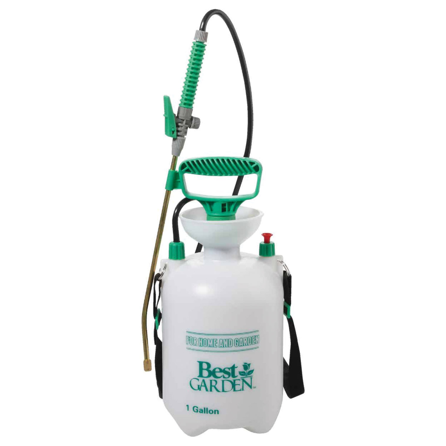 Best GARDEN SX-4B Tank Sprayer, 1 gal Tank, Polyethylene Tank, 53 in L Hose