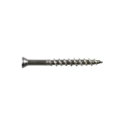 Deck-Drive DWP T07300WP1 Screw, #7 Thread, 3 in L, T15 Drive Size, Steel, Box Thread, Flat Head, 6-Lobe Drive, 1 lb