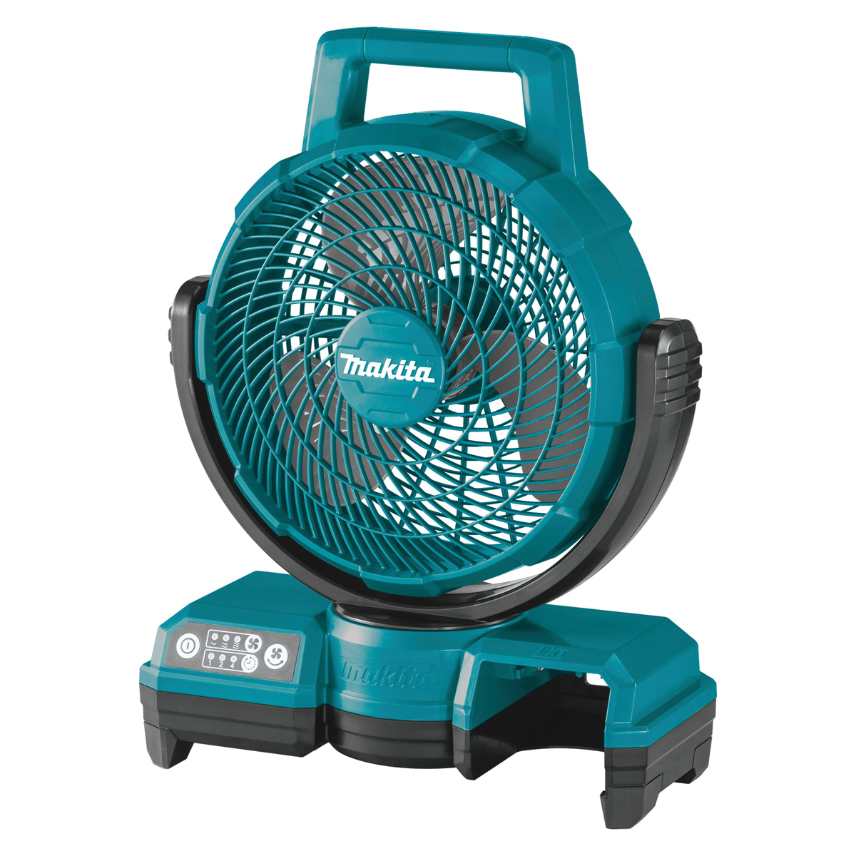 Makita DCF203Z Fan, Tool Only, 18 V, 290 cfm Air, 3-Speed, Includes: TE00000170 AC Adapter